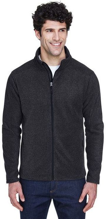 Core 365 Men's Tall Journey 100% Polyester Fleece With Pockets Jacket